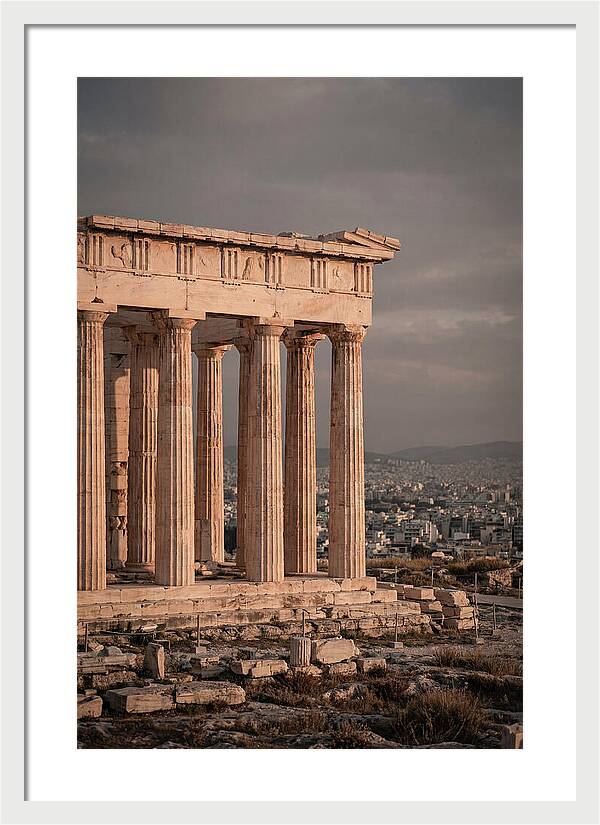 Majestic Parthenon At Sunset