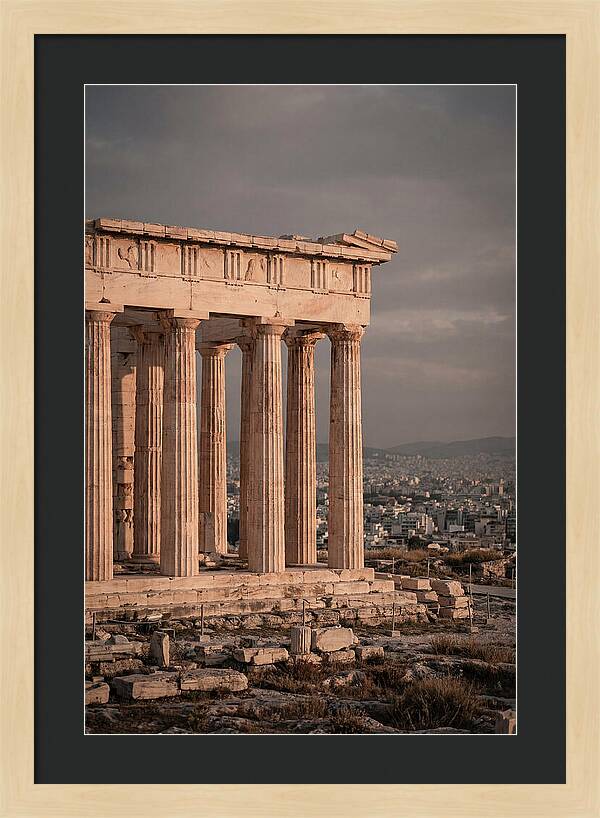 Majestic Parthenon At Sunset