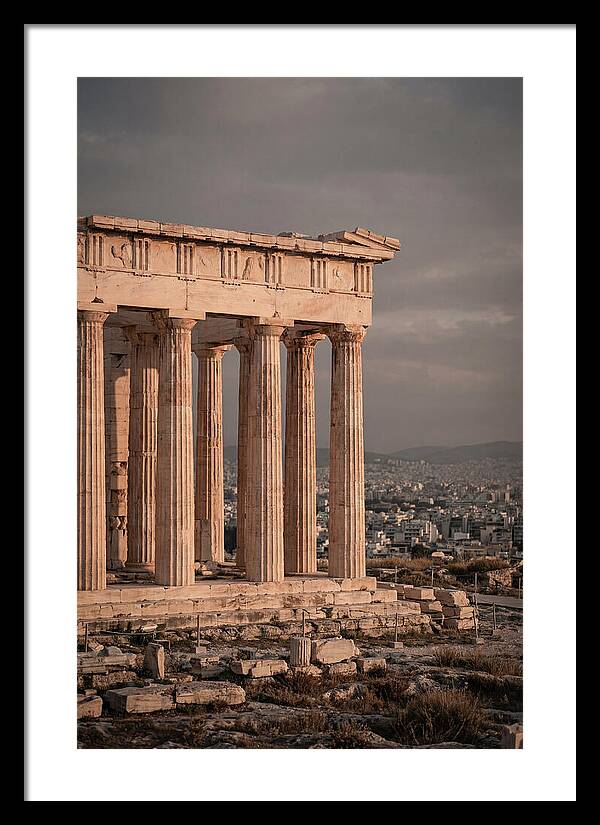 Majestic Parthenon At Sunset