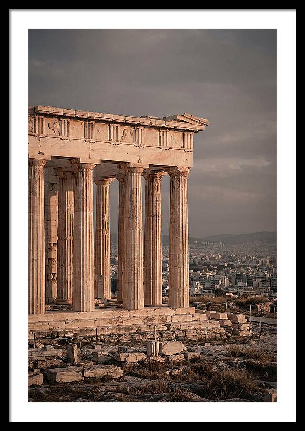 Majestic Parthenon At Sunset
