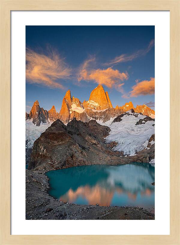 Majestic Peaks At Dawn