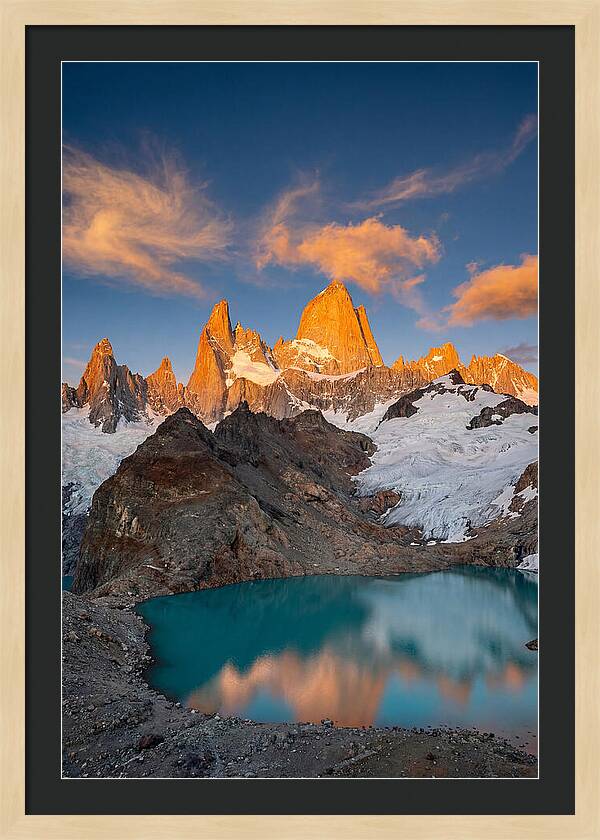 Majestic Peaks At Dawn