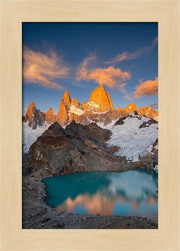 Majestic Peaks At Dawn