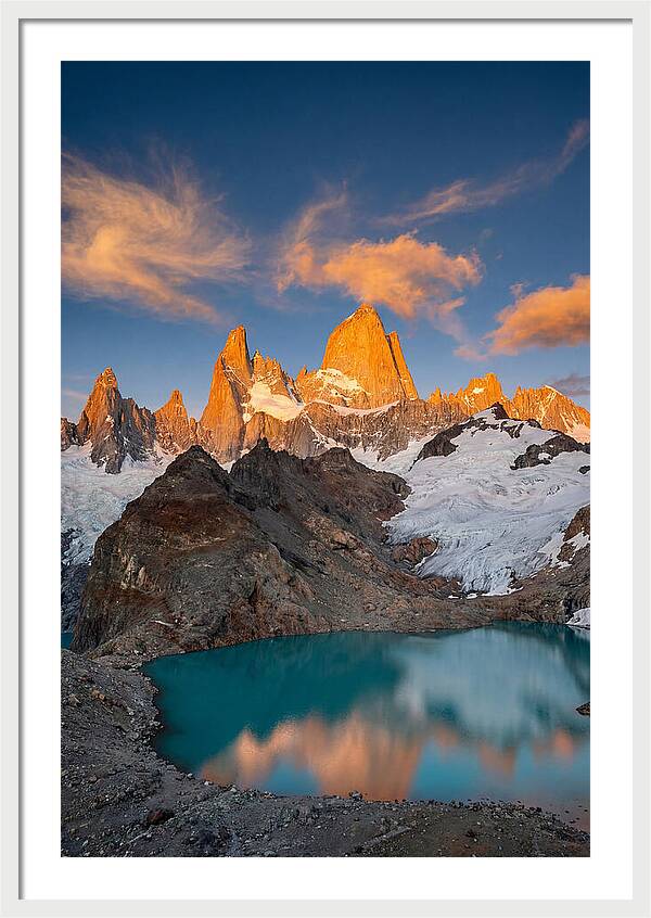 Majestic Peaks At Dawn