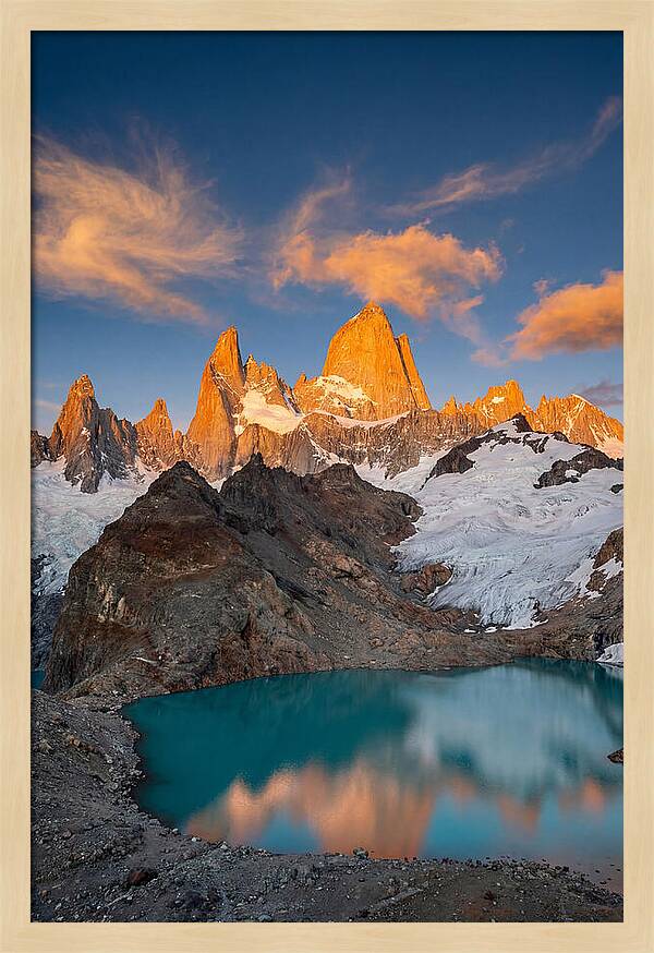 Majestic Peaks At Dawn