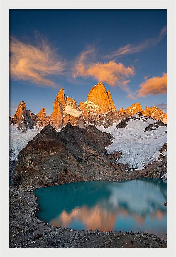 Majestic Peaks At Dawn