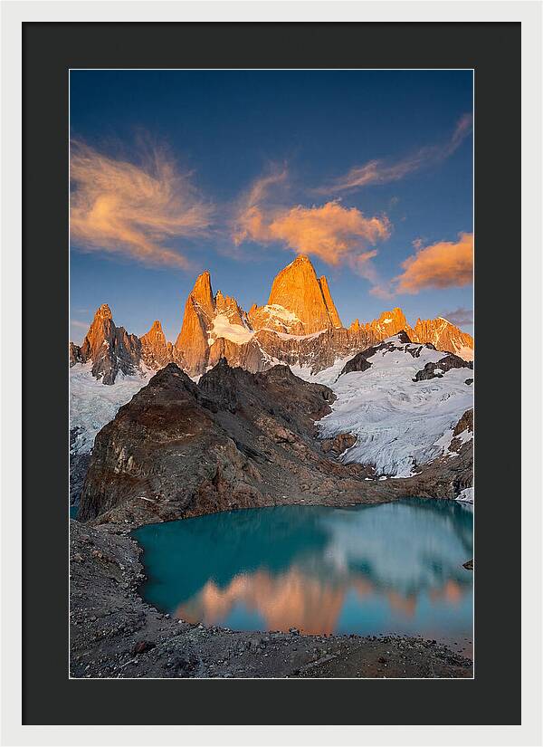 Majestic Peaks At Dawn