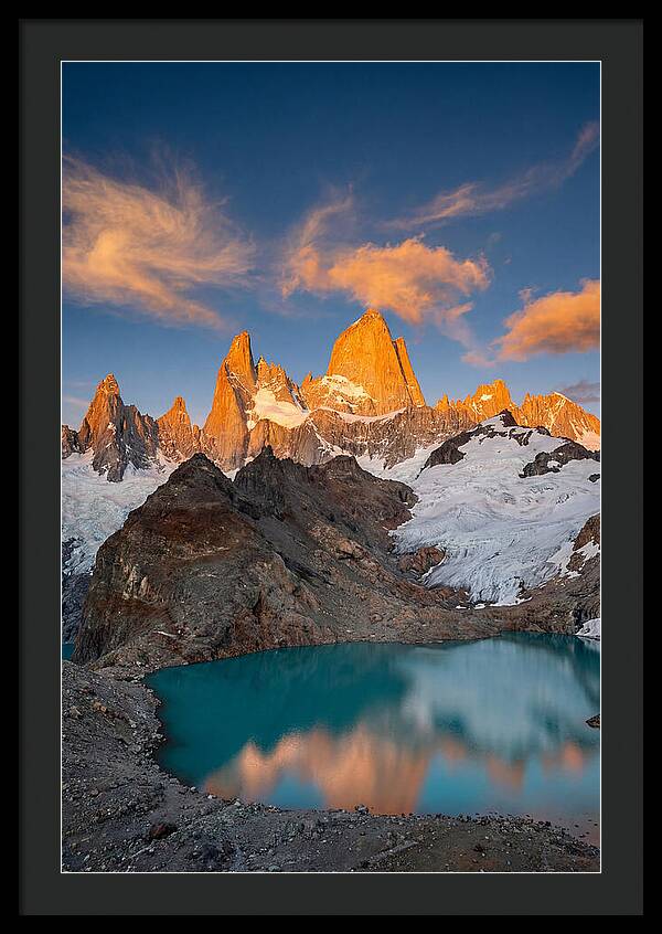 Majestic Peaks At Dawn