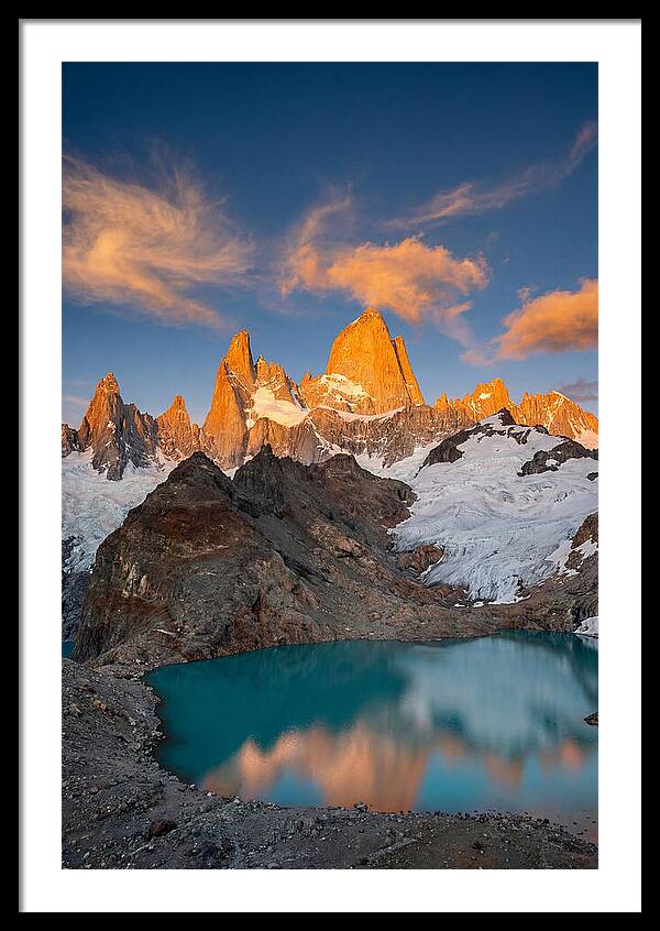 Majestic Peaks At Dawn