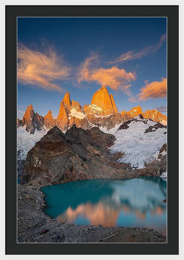 Majestic Peaks At Dawn