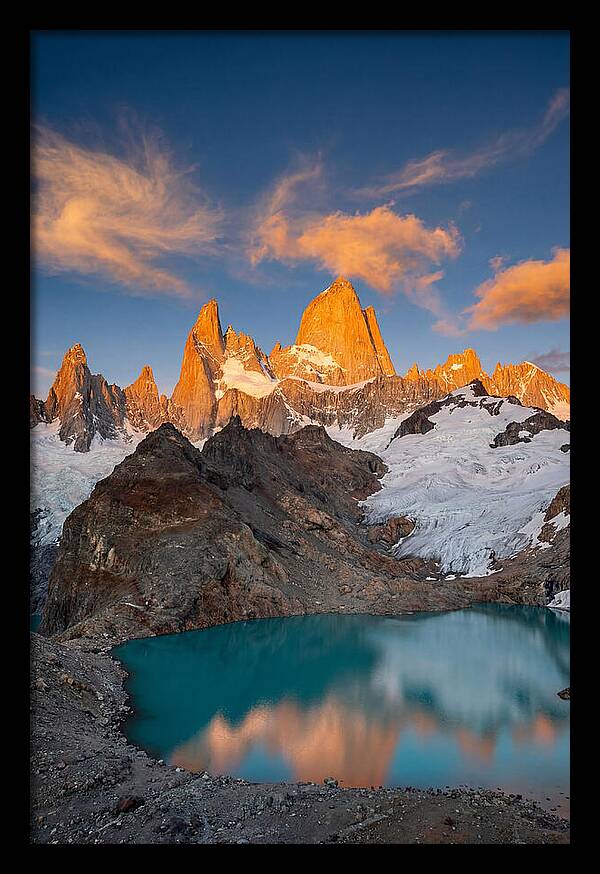 Majestic Peaks At Dawn