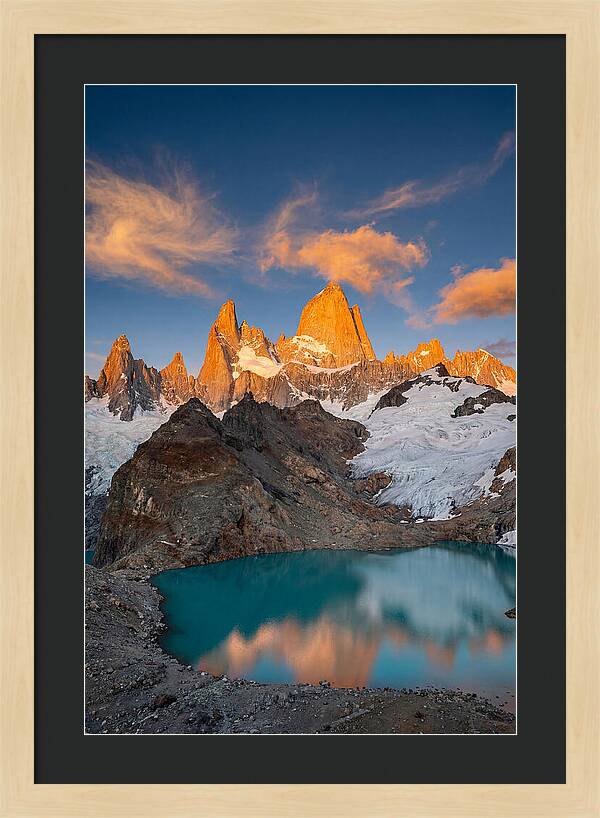Majestic Peaks At Dawn