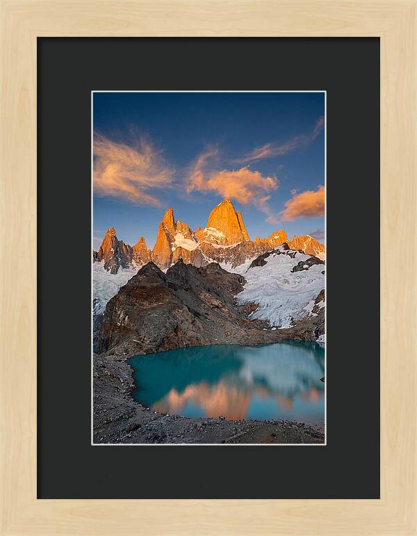 Majestic Peaks At Dawn