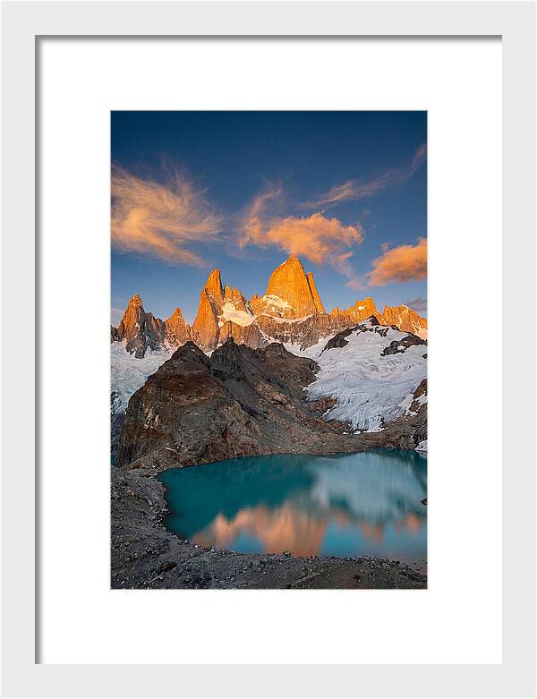 Majestic Peaks At Dawn