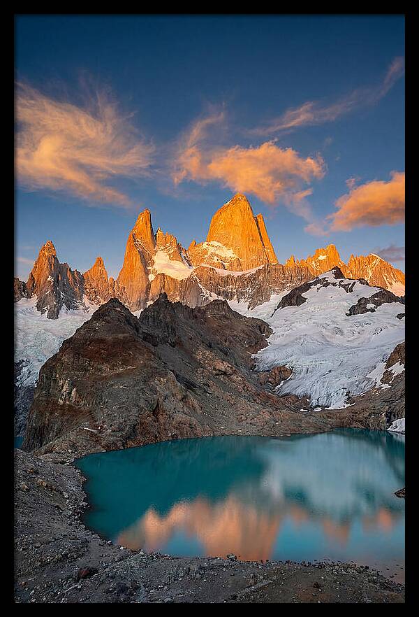Majestic Peaks At Dawn
