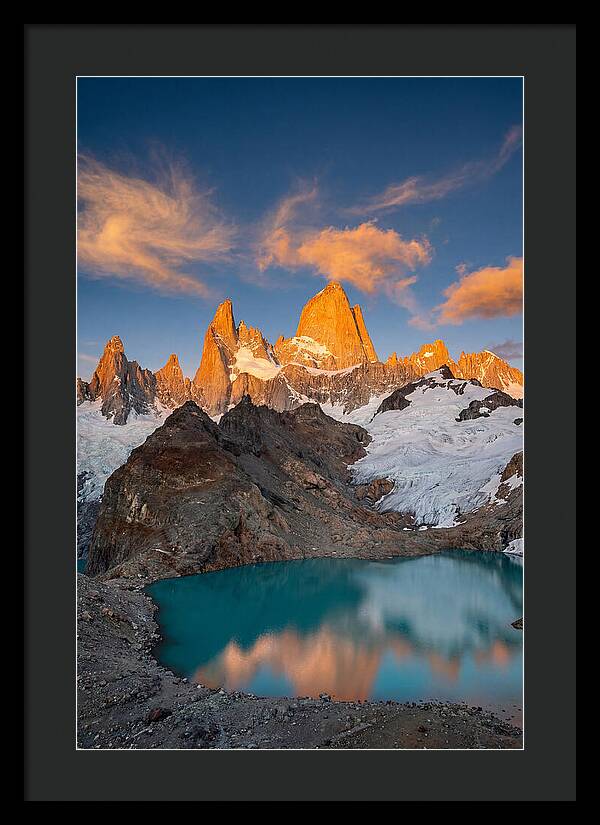 Majestic Peaks At Dawn