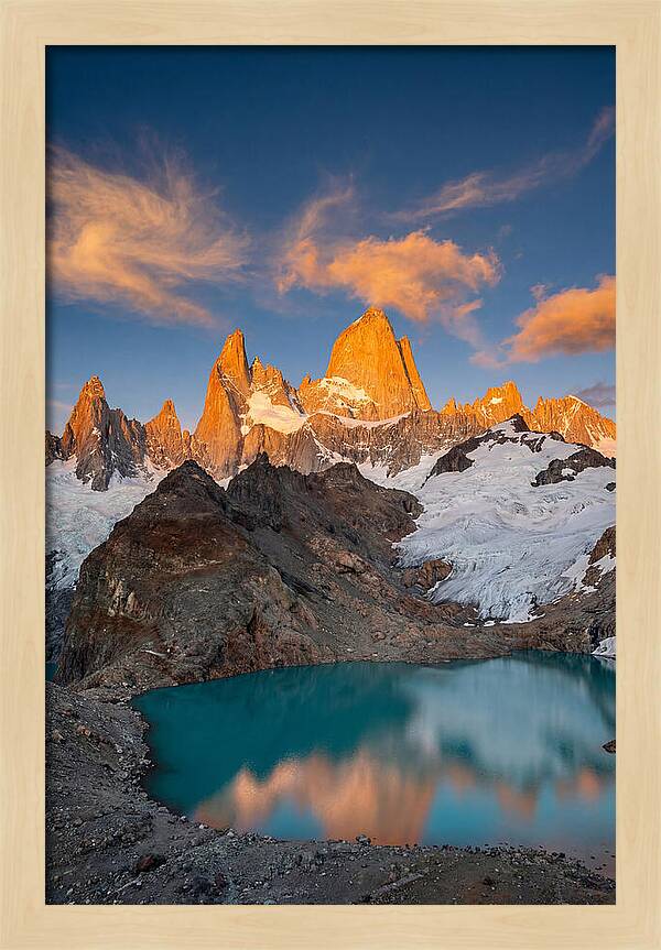 Majestic Peaks At Dawn