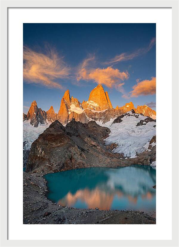 Majestic Peaks At Dawn