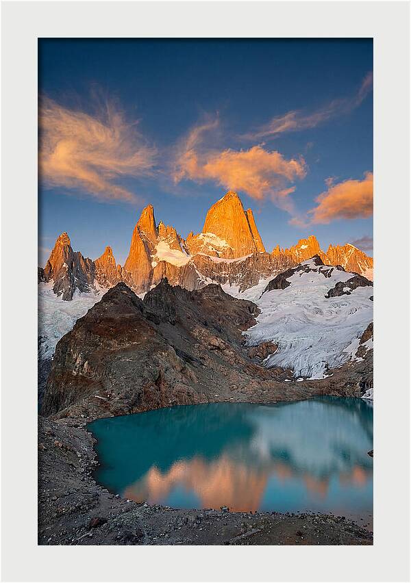 Majestic Peaks At Dawn