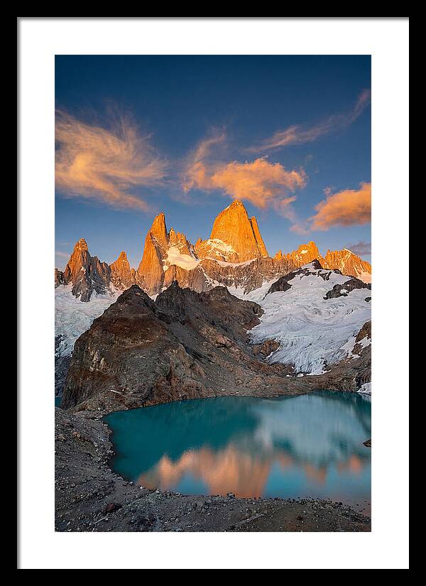 Majestic Peaks At Dawn