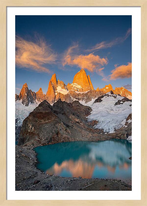 Majestic Peaks At Dawn