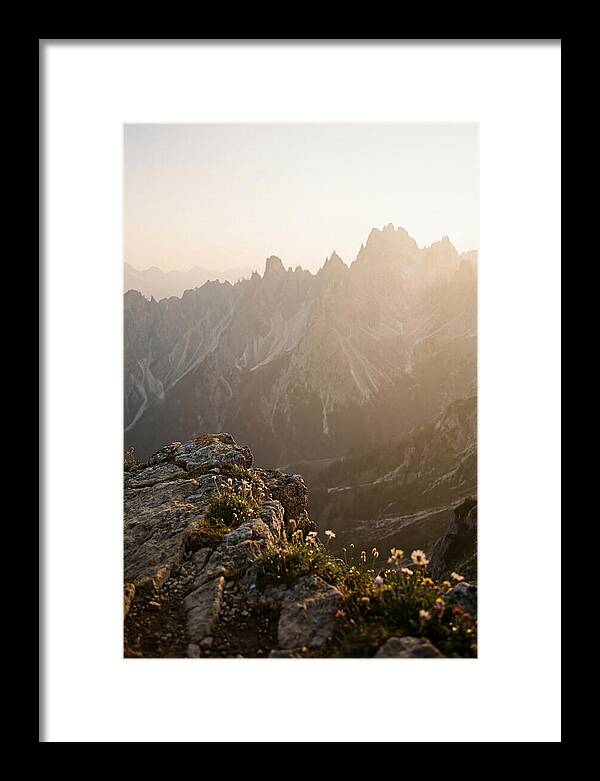 Majestic Peaks At Dusk