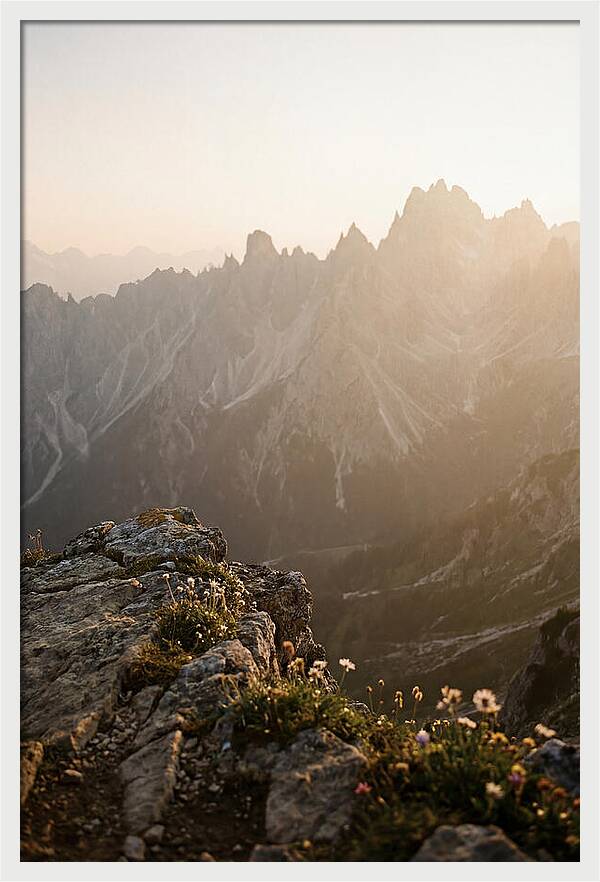 Majestic Peaks At Dusk