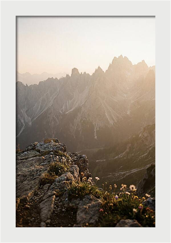 Majestic Peaks At Dusk