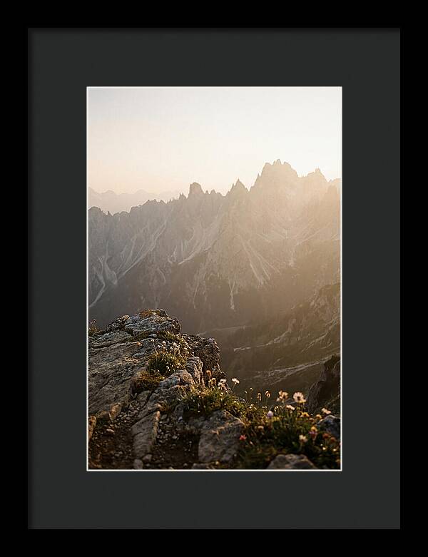 Majestic Peaks At Dusk