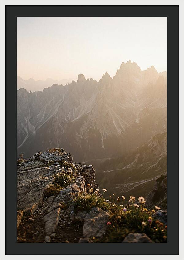 Majestic Peaks At Dusk