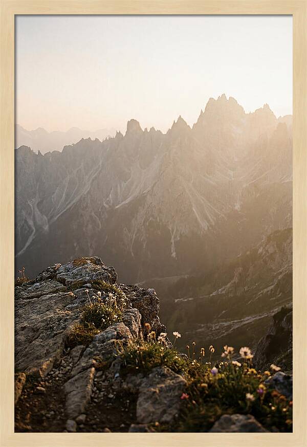 Majestic Peaks At Dusk