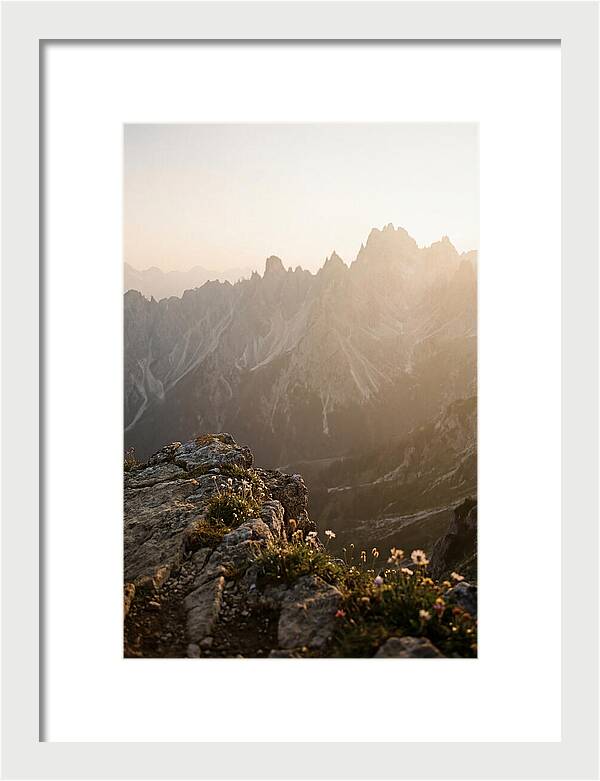 Majestic Peaks At Dusk