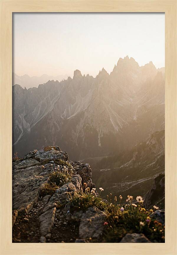 Majestic Peaks At Dusk