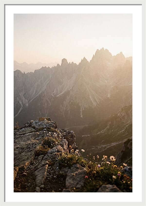 Majestic Peaks At Dusk