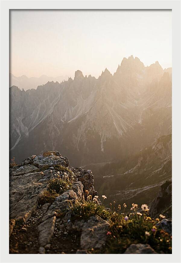 Majestic Peaks At Dusk