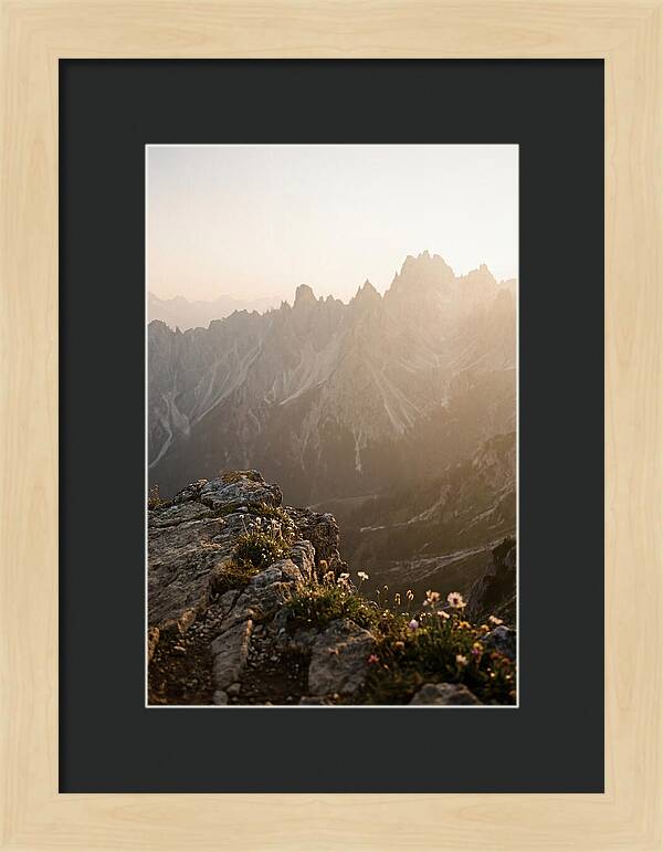 Majestic Peaks At Dusk