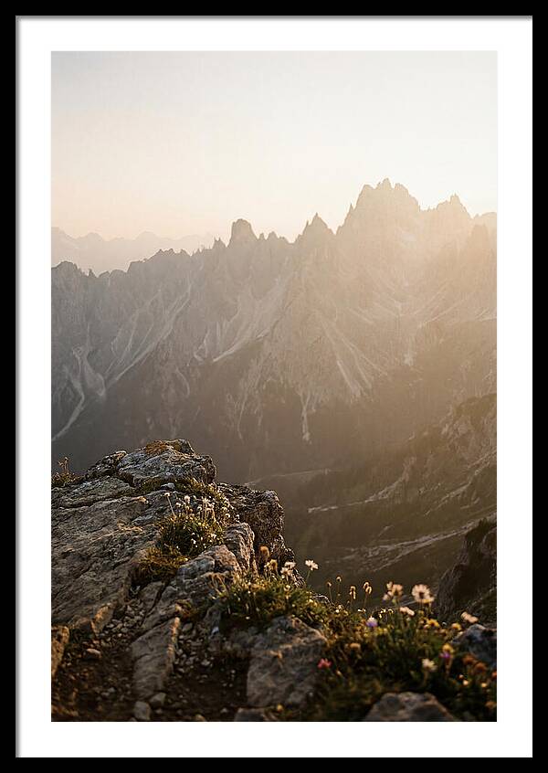 Majestic Peaks At Dusk