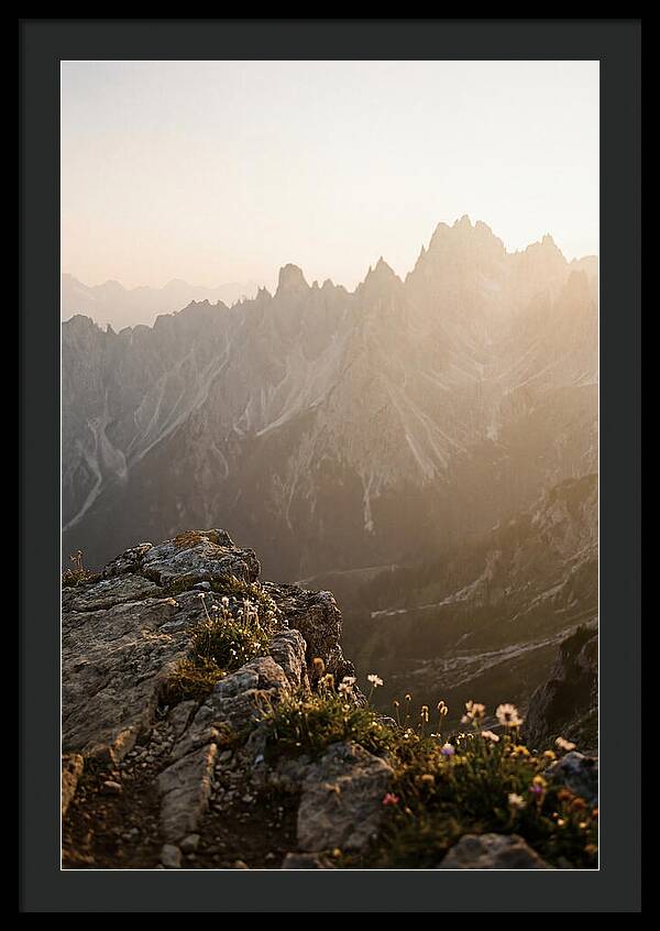 Majestic Peaks At Dusk