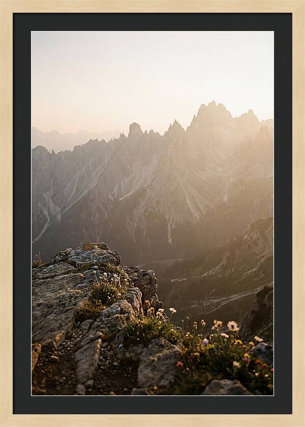 Majestic Peaks At Dusk