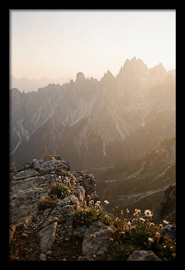 Majestic Peaks At Dusk