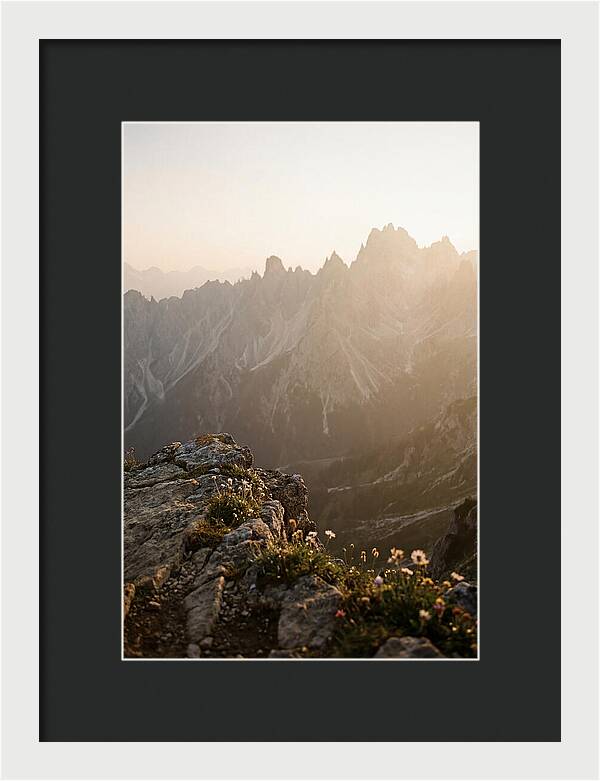 Majestic Peaks At Dusk