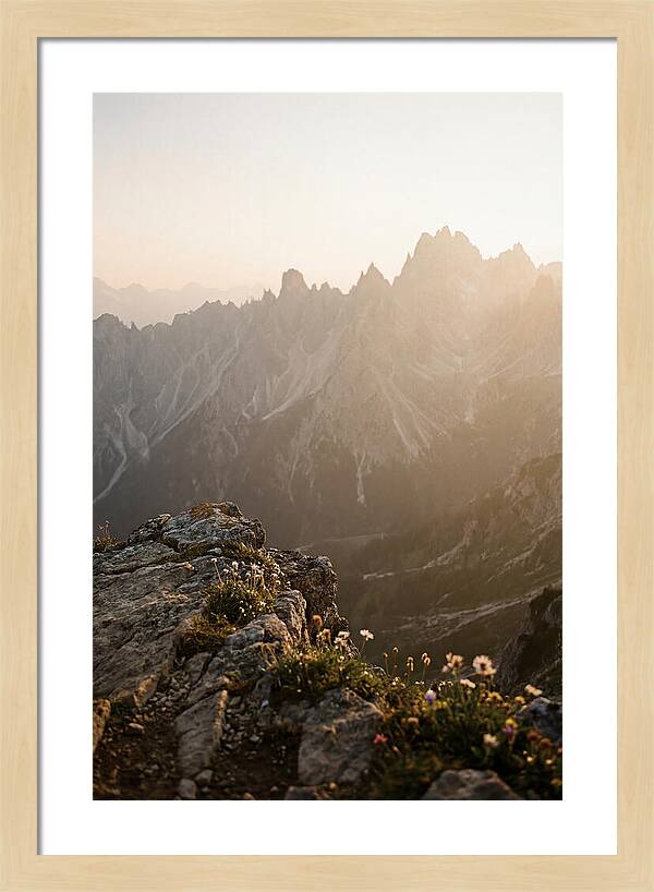 Majestic Peaks At Dusk