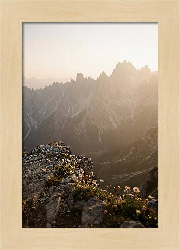 Majestic Peaks At Dusk