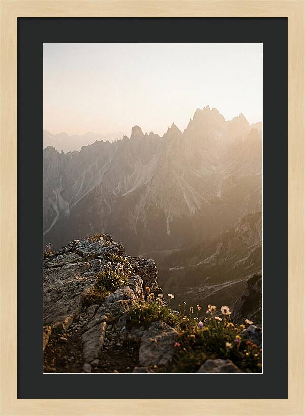 Majestic Peaks At Dusk