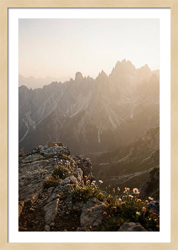 Majestic Peaks At Dusk