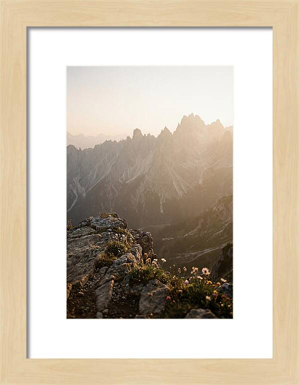 Majestic Peaks At Dusk
