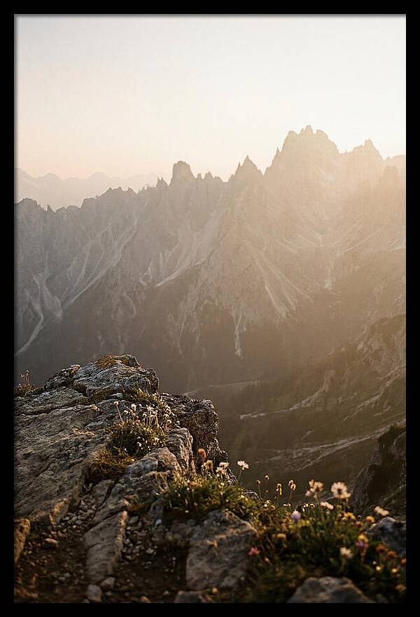 Majestic Peaks At Dusk