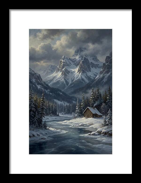 Majestic Peaks In Tranquil Silence