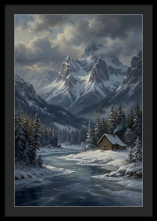Majestic Peaks In Tranquil Silence
