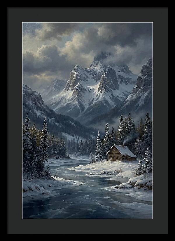 Majestic Peaks In Tranquil Silence